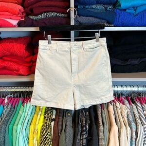 Loft khaki jean short size 27 NWT